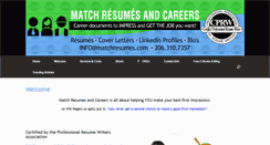 Desktop Screenshot of matchresumesandcareers.com